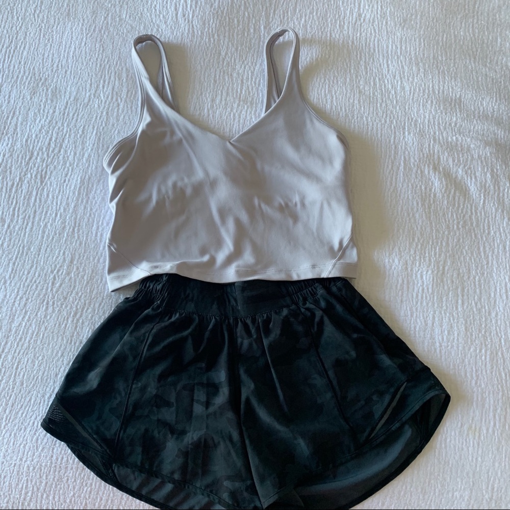 Lululemon 4” Incognito Camo Hotty Hot Shorts